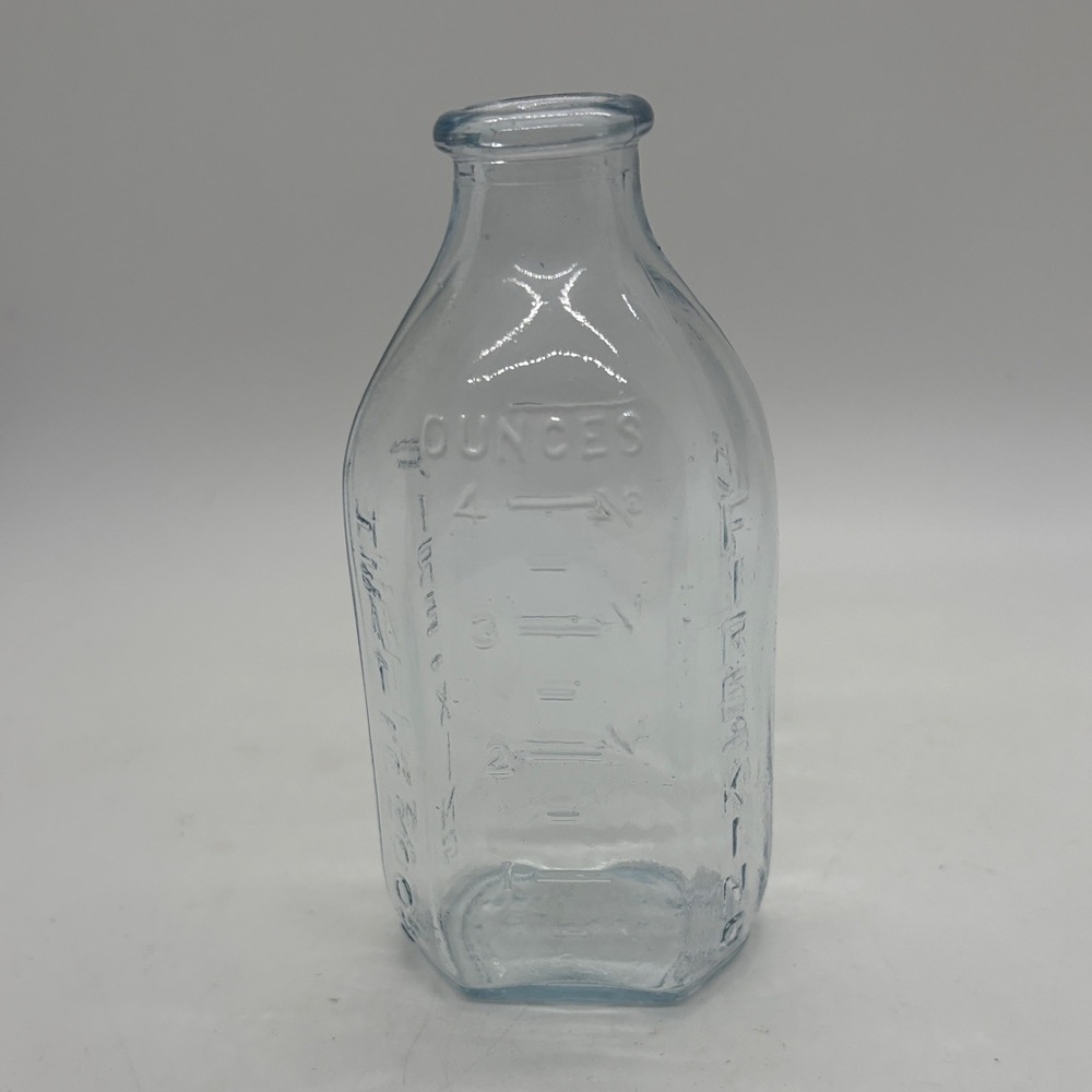 Fire King 4 Ounce Baby Bottle VTG Glass